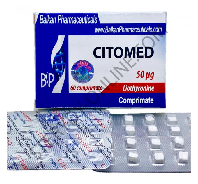 Cytomel T3 (Citomed) Balkan 50 mcg/tab 20 tab